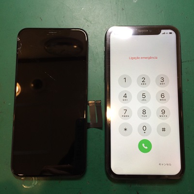 iPhone11画面修理後