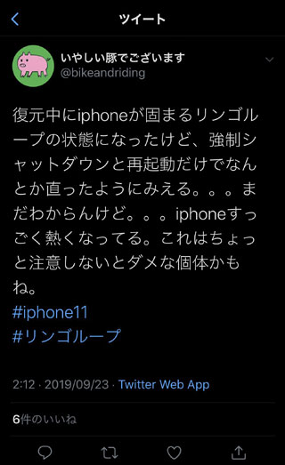不具合情報と対処法 Iphone 11 Ios13 でリンゴループ Iphone修理のダイワン