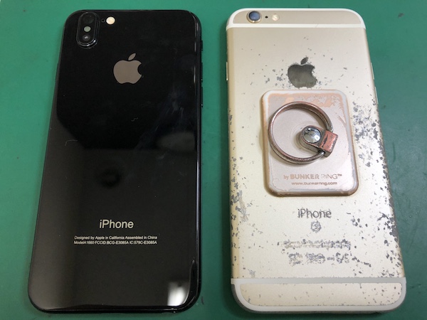 Iphone６sバックパネル交換 部品持ち込み Iphone修理のダイワン