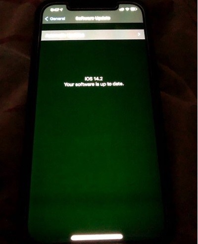 Iphone12シリーズで画面のチラつき 緑色にぼやけるなどの不具合 Iphone修理ダイワンテレコム