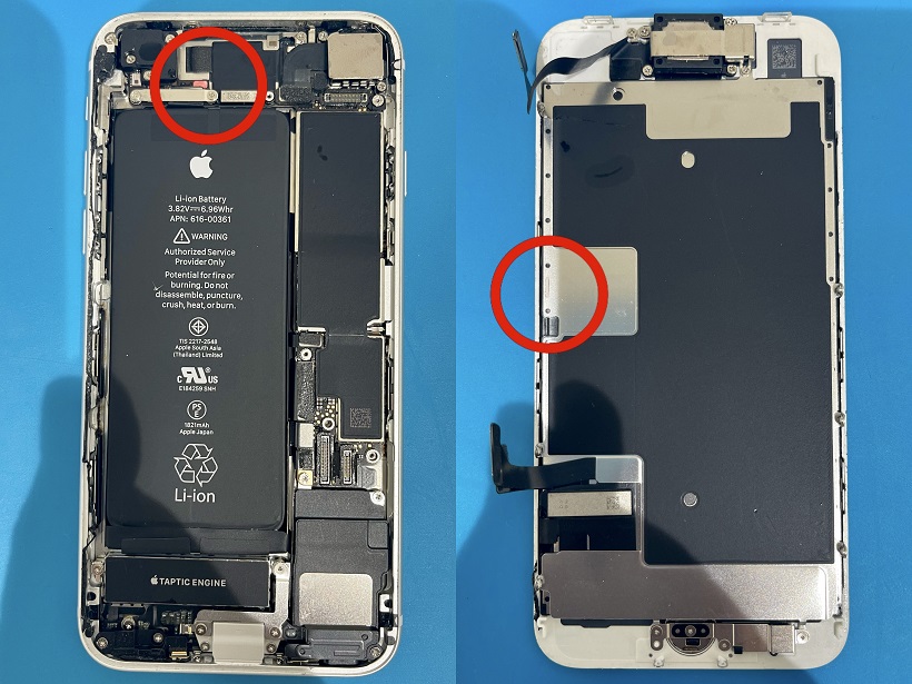 Iphone 水没が原因でリンゴループ状態に Iphone修理ダイワンテレコム
