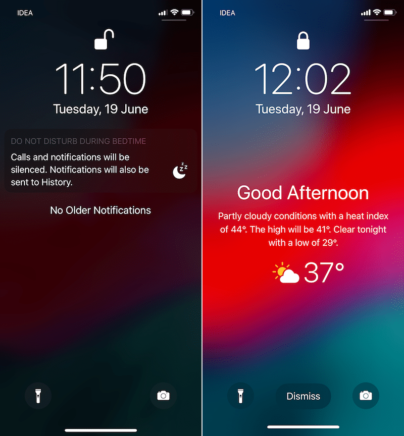 小ワザ Iphoneのロック画面に天気と気温を表示させる方法 Iphone修理ダイワンテレコム