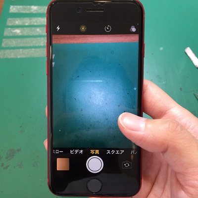 iPhone8リアカメラ交換後映像