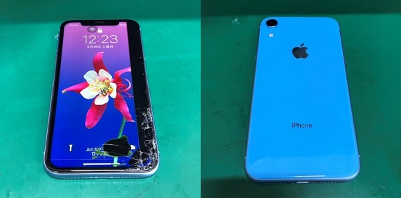 iPhoneXRの液晶不良修理レポート| iPhone修理ダイワンテレコム