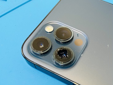 iPhone 12 Pro Max】のレンズカバー割れの修理のご依頼| iPhone修理