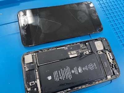 iphone 角 欠け た 修理