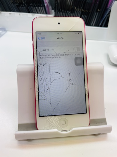 iPodTouch 第７世代　画面割れ