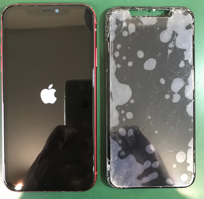 iphoneXR修理完了