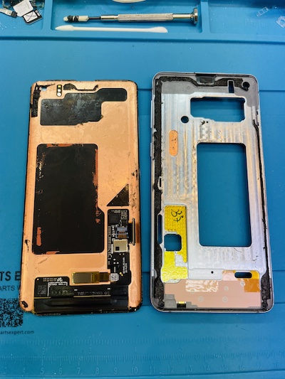 Samsung Galaxy s10 画面割れ修理