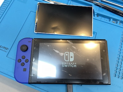 Nintendo Switch　液晶不良交換