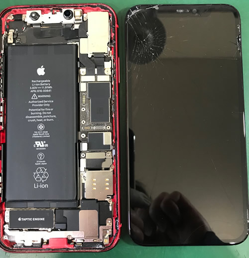 iphone11を分解したところ