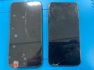 iPhoneXの画面割れ修理| iPhone修理ダイワンテレコム