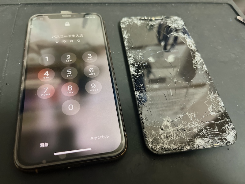 iPhone11Pro液晶不良修理