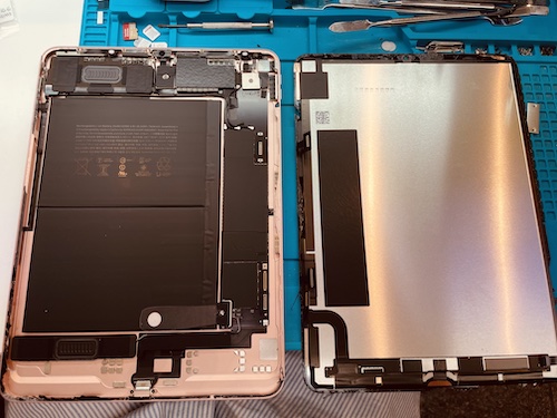 iPadAir4 画面割れ　液晶不良修理　名古屋