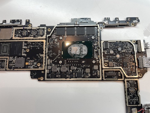 SurfacePro5 基板取り外し