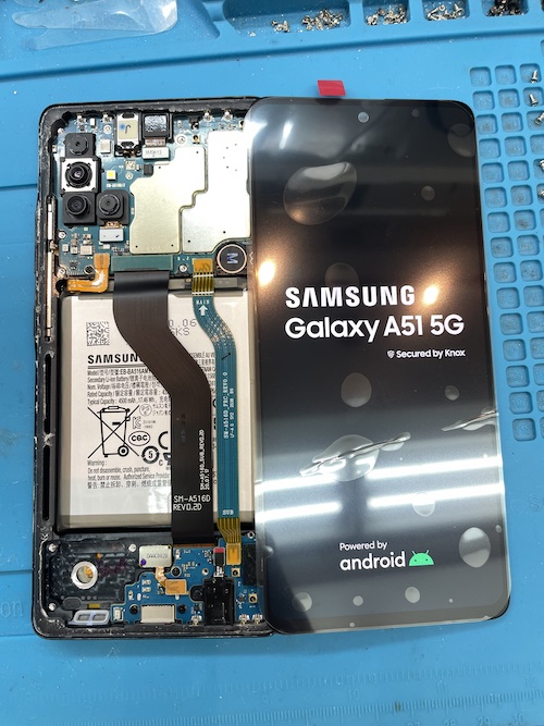 Galaxy A51 5G　液晶テスト