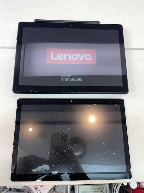 Lenovo Tab M10(TB-X505F)　画面割れ修理