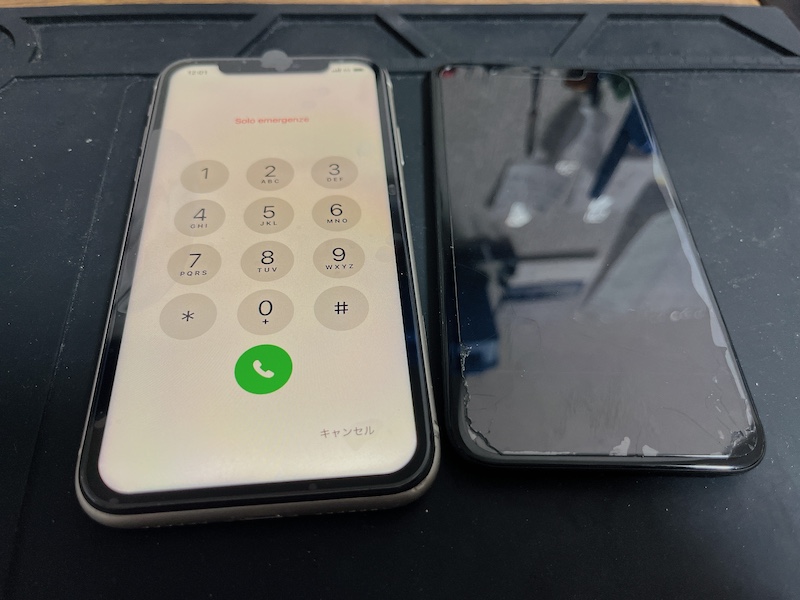 iPhone11　画面修理