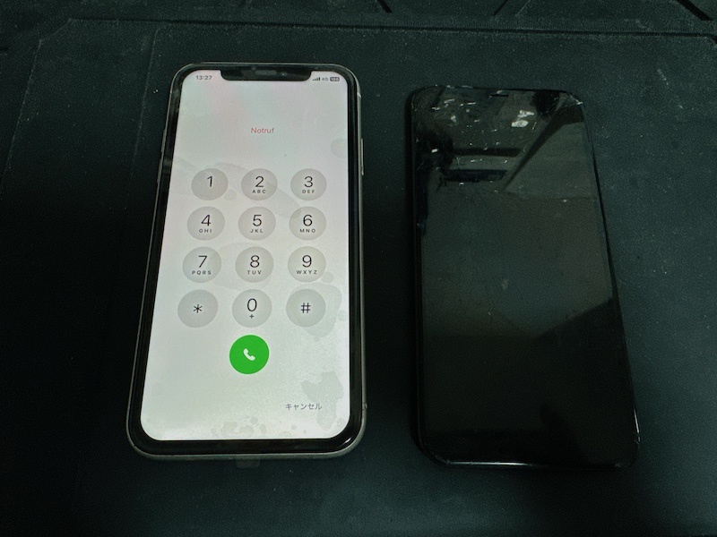 iPhone11　液晶不良修理