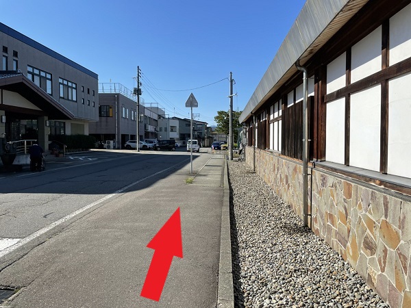 iPhone修理ダイワンテレコム十日町店の道順1