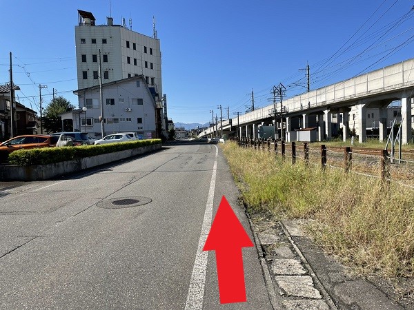 iPhone修理ダイワンテレコム十日町店の道順2