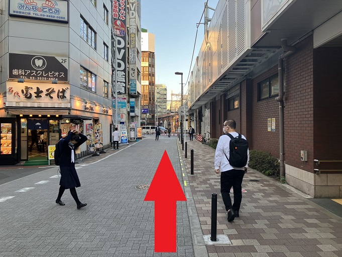 iPhone修理ダイワンテレコム神田神保町店道順その1-2