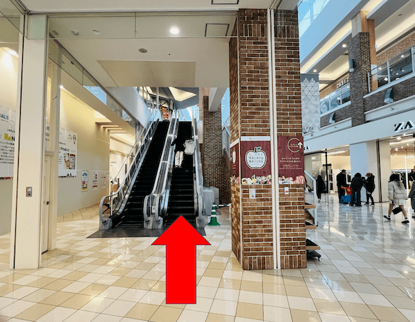 ダイワンテレコムモレラ岐阜店までの道順4
