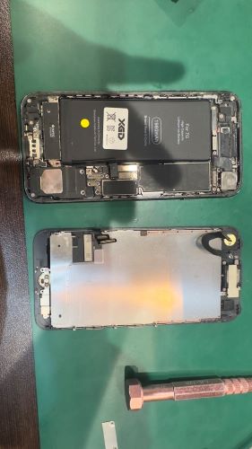 iphone修理　液晶割れ　即日　渋谷