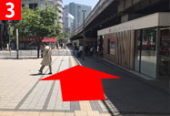 新宿駅から店舗までの道順3